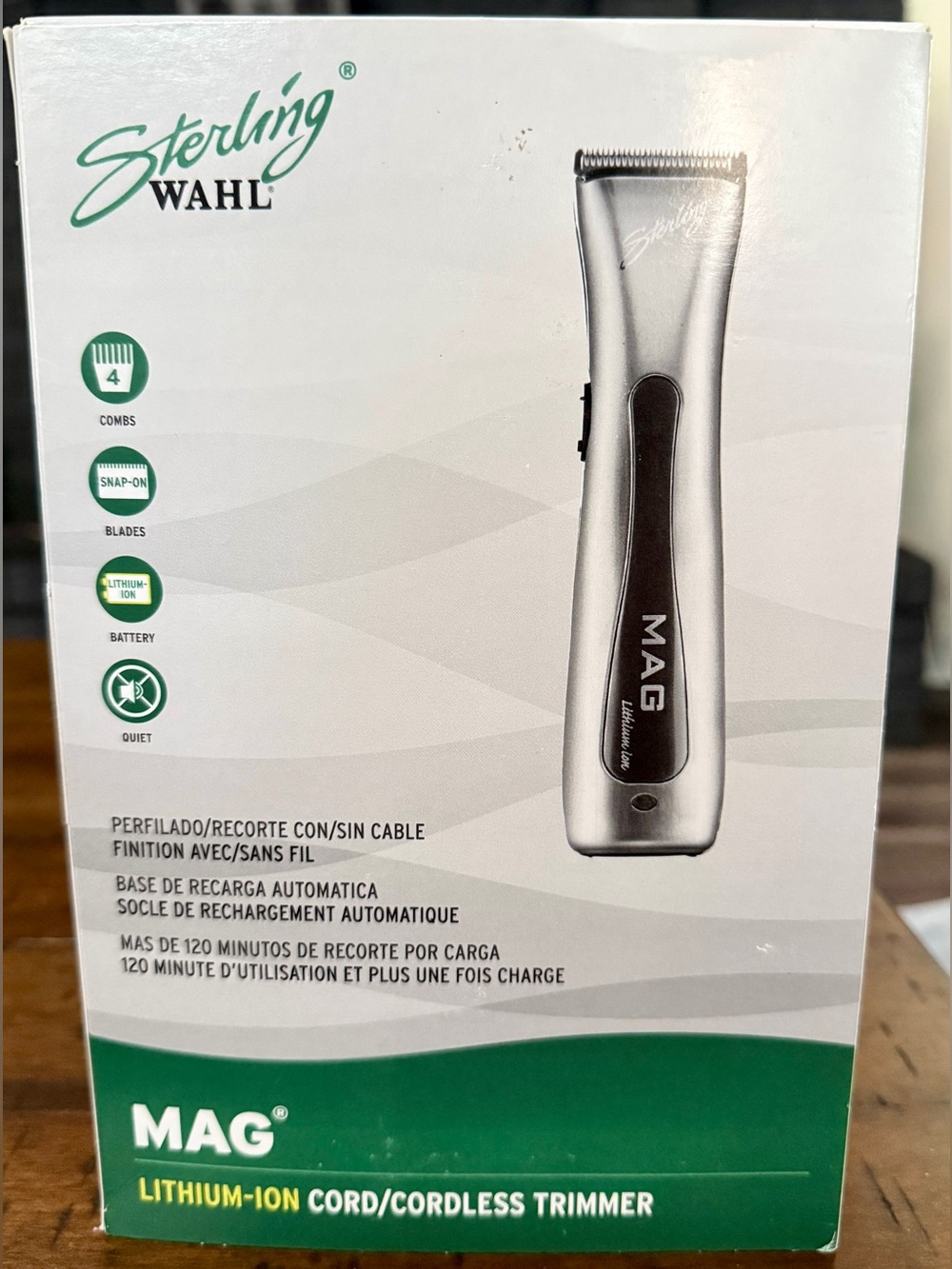 Wahl Sterling MAG Lithium-Ion Cord/Cordless Trimmer